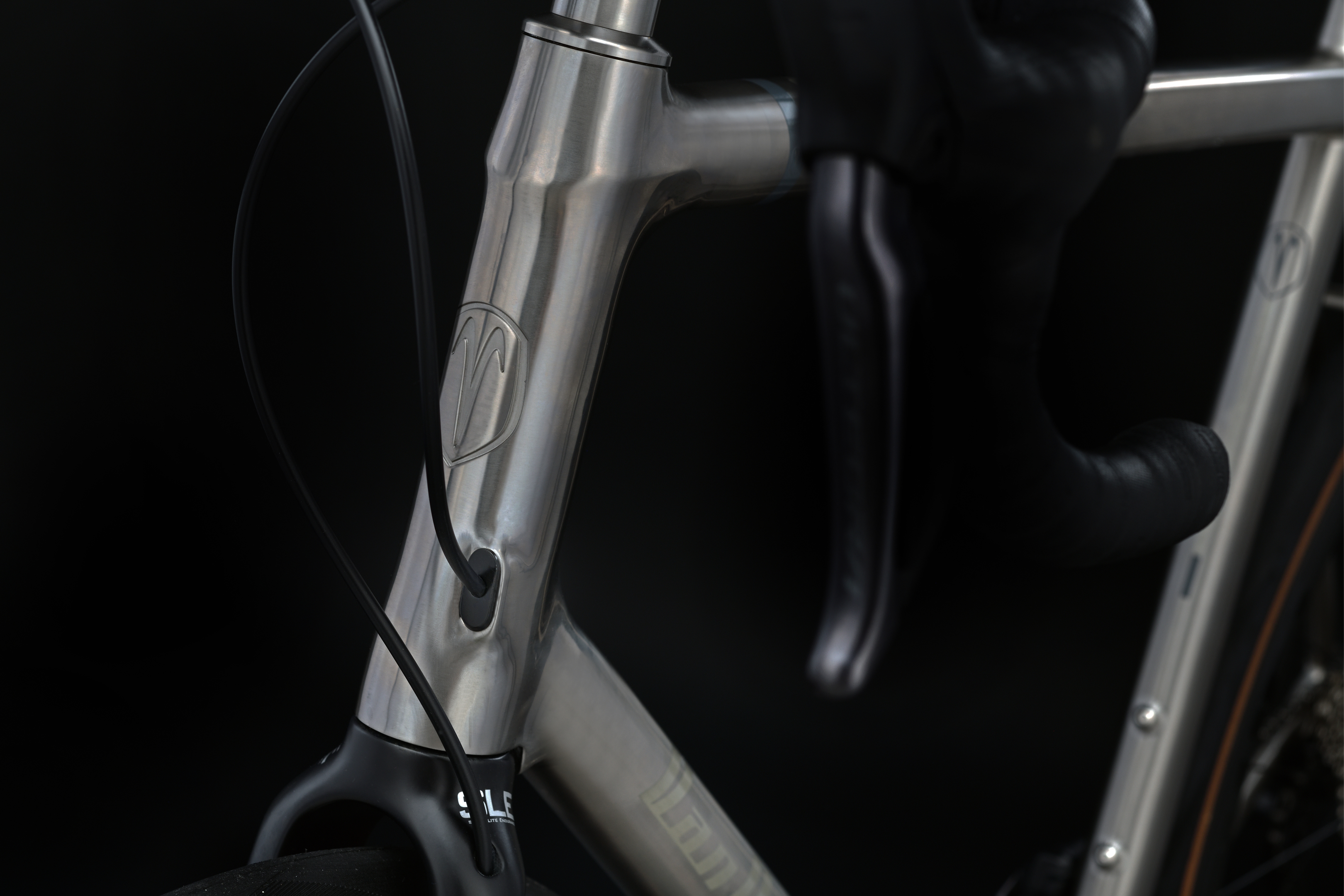 Zephyr titanium racefiets Van Nicholas